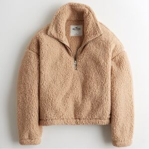 Half-Zip Sherpa Sweatshirt
